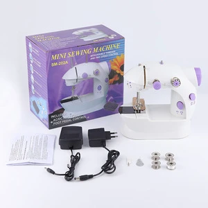 202 Household Automatic Portable Mini Sewing Kit with Light for Home Use