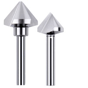 HSS 90 Degree 3 Flute Chamfer Metals Countersink Cutter Drill Bit