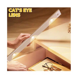 Easy Installation USB Charging Port Kitchen Under Lighting Fixtures 3W 30cm Side-press Key Peephole Light LED Cabinet Lamp