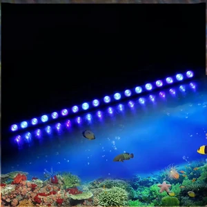 45W Full Spectrum LED Aquarium Light Seawater Marine Light Fish Tank Reef Coral Lighting