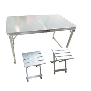CBNT Hand-held Fold Table for Picnic Table Camping Aluminum Outdoor Table
