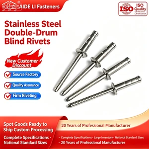 All Sizes Pop Rivet Metal SS304 SS316 Remaches Ciegos Blind Rivet IOS15977 Stainless Steel High Strength Multi-Grip Blind Rivets