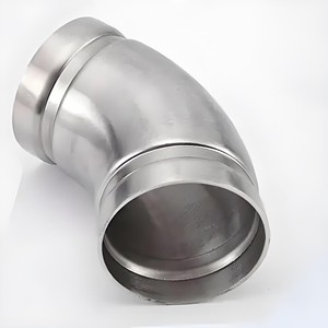DN159 SS304 Stainless Steel Grooved 45 Degree Elbow Anti-Corrosion Pipe Fitting for Fire Sprinkler & Drinking Water System