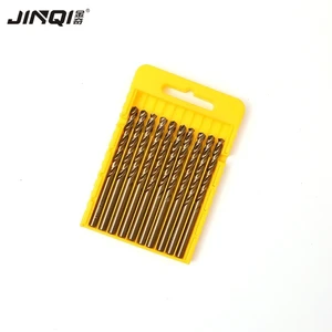 JINQI Multifunctional Triangle Center Drill Bit 6mm Alloy Ceramic Black Oxide Tile Cement Concrete Masonry Drilling 3-Year