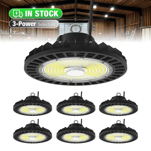 Ready To Ship 240W 200W 150W 120W 90W Switchable Workshop Warehouse UFO LED High Bay Light Garage Shop Industry High Bay