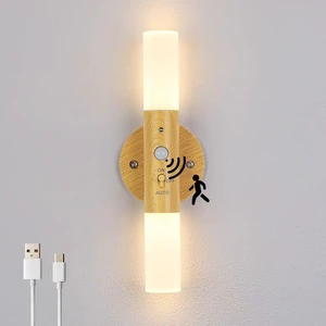 USB Rechargeable LED Wall Lamps Modern Indoor Design for Bedroom Corridor Living Room Stairs Hallway Lighting