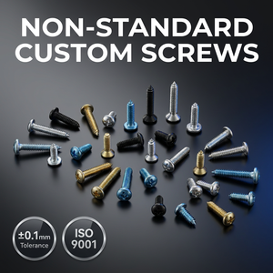 Factory Bespoke 304 Stainless Steel Class 8.8 Fastener Non Standard Screw Cold Forged Phillips Torx Drive Zinc Plated Furniture