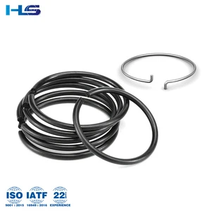 Customize Round Square Wire Snap Stop Rings Spring Steel Retaining C-Clips Wire Circlips For Shaft Bore Diameter 4-150mm