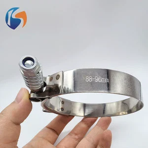 Adjustable Spring Loaded T Bar Hose Clamp High Pressure Resistant Pipe Clamp