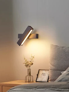 wall lamp modern minimalist rotating lighting for bedroom bedside stair hallway living room study background wall