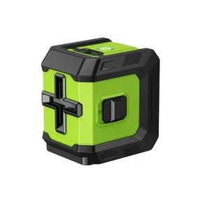 Industrial & DIY Grade 2lines Green Self-Levelling Cross Line Laser Spirit Level with Brightness Adjustment