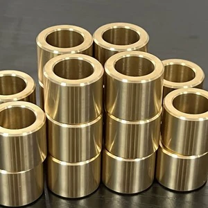 Custom Brass Bushing & Sleeve Machining, CNC Turning Parts With OEM Service For Various Industries