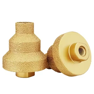 Hot Sales M10/M14 Diamond Chamfer Stepped Cone Drill Bits for Ceramic Marble Granite