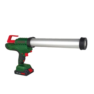 20V Battery Powered Cordless Electric Caulking Gun, 21V 300ML 600ML Silicone Cartridge and Sausage Adhesive Sealant