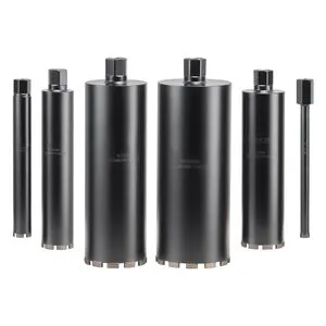 High-Precision 6 Piece Set 1/2/3/4/5/6 Inch Diameter Core Drill Bits for Masonry Concrete 14 Inch Drilling Depth 1-1/4 In-7
