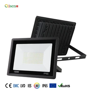 IP65 10-600W DOB LED Flood Lights Outdoor Industrial Integrated Driver High-Powered CRI 80 100/120 Beam Angle AC 100-265V