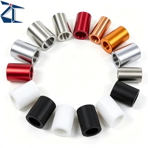 OEM Custom Standoff Spacer Bushing Aluminum Nylon Stainless Steel Brass Bearing Shim Unthreaded Spacer Round Unthread Spacer