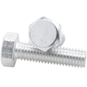 6061 Aluminum Alloy Hexagon Head Bolts Aluminum Hex Head Screws External Hexagonal Bolts M3 M4 M5 M6 M8 M10 M12 M14 M16