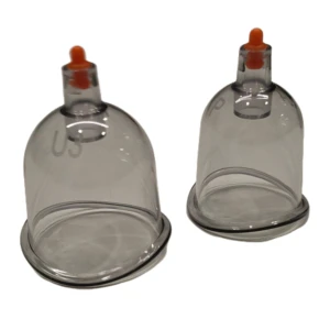 Baoyi B04 -4.4cm PS Thick Hijama Cup High Quality Plastic Vacuum Cupping Suction Body Use Antirheumatic Pain Relief CE Certified