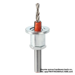 Countersink Drill Bit For Wood Drilling Alloy Step Drill With Depth Stop And Bolt Installation Function