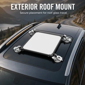 Xunyue Starlink Portable Power Car Suction Cup Mount with Bracket Premium ABS Car Holder and Base