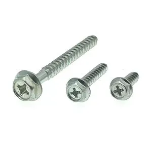 Wholesale Custom Carbon Steel Hexagon Wood Screws, High Durability Fasteners for Construction.Steel Nails