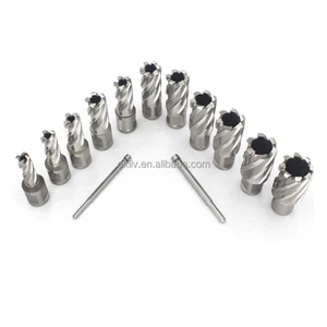EKIIV Weldon Shank HSS Annular Broach Cutter Mag Magnetic Drill Bit for Magnetic Drill Machine Metal Cutting