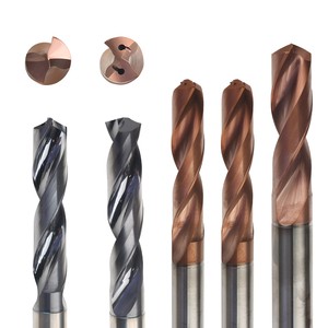 CNC Tungsten Carbide Coolant Straight Shank Twist Router Drill Bit Set High Speed Drilling Milling Cutter OEM ODM Supported