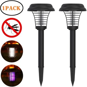 UV LED Solar Mosquito Bug Zapper for Garden Outdoor With CE and RoHS Certificates