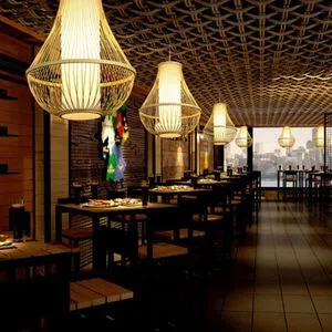 Rattan Pendant Light Suitable for Decorative Interior Lighting Featuring Handwoven Texture and Balanced Light Output