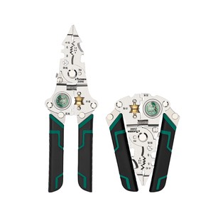 Multi-Function Electrician Special Tools Hardware Measuring Cutting Wire Crimping Folding Pliers with Customized OEM Support