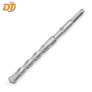 DT Customizable Hex Shank Hammer Drill Bit Flat/Cross Tip Carbide Masonry Drill Bit SDS Plus Drill Bit SDS Max Drill Bit