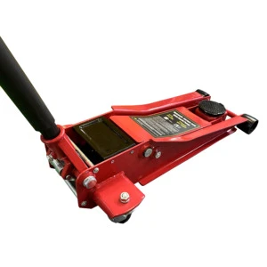 Hydraulic Floor Jack 3 Ton Low Profile Double Pump Stainless Steel 75-505mm