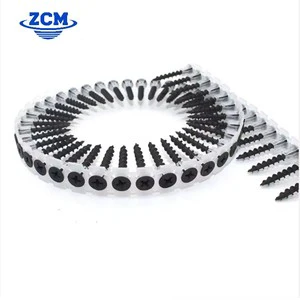 3.5x19mm M3.5 Metric Class 8.8 Carbon Steel Black Phosphate ISO CE Certified Gypsum Board Drywall Screw for Metal Sheet