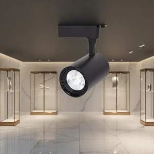 Commercial Track Light Professional Supplier 30W 40W COB Track Light Adjustable 360° LED Track Light for Shop