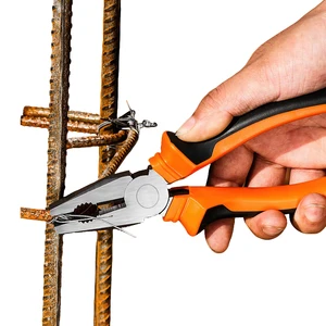 Multifunction Combination Pliers With Crimping Tool Wire Stripper And Diagonal Cutter