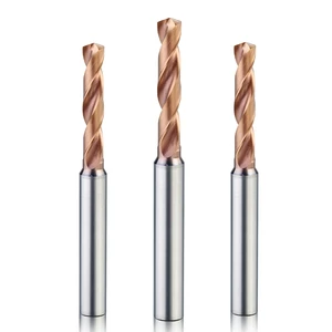 Lucas Tools 3D Drill Bits Tungsten Steel Carbide AlTin Coated 2 Flutes Milling Cutter OEM/ODM for CNC Machine Tools