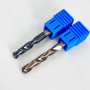 KHT CNC TOOL Customizable OEM Hard Coating Tungsten Carbide Drill Bit for Milling Application