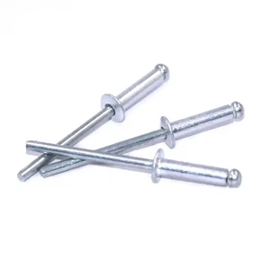 Blind Rivet Stainless Steel Csk Open End Type Round Head 1/8 X1/2 Pop Rivets Aluminium 6mm Pop Blind Rivet