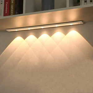 USB Rechargeable LED Cabinet Light Wireless Motion Sensor Lamp for Bedroom Kitchen LED Under Cabinet Lights
