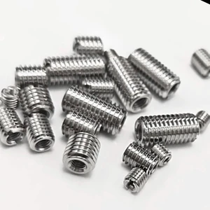 Precision Fine Metric Thread Internal External Thread Adapter Nut Bushing Stainless Steel Parts CNC Machinery Industrial