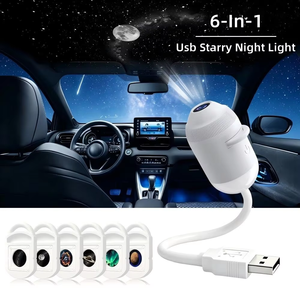Cross-border Bestseller USB Starry Sky Projection Lamp Model G303 Car Interior Home Bedroom Night Light Romantic Light