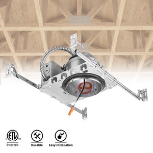 4 Inch New Construction Led Light Can Air Tight Ic Housing Recessed Lights Led Downlight For Retrofit Kit With Tp24