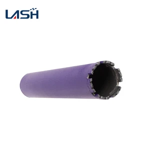 LANSHENG Precision and Fast Drilling Diamond Core Drill Bit with 370/450mm Length for Brick Walls & Reinforced Concrete