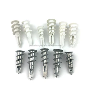 Nylon Plasterboard Fixing Plastic Drywall Expansion Anchors with Screws