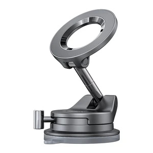 N52 Magnetic Car Phone Holder 360 Degree Rotating Dashboard Windshield Vacuum Suction Mount for iPhone 16 15 Samsung Huawei