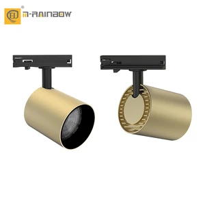 High Quality No Flickering Cob Spot Light Die Cast Aluminum 2 3 4 Wires 10w 20w 24w Led Track Light
