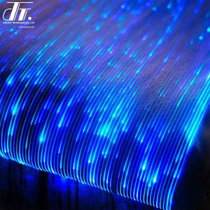 Hot Sale Remote Control LED Glowing Optical Fibers Luminous Led Fiber Optics Textiles