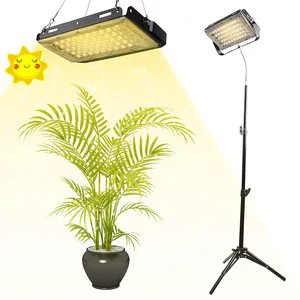 Full Spectrum Adjustable LED Plant Grow Garden Light Warm White Timer Multiple Mode LED Floor Plant Light