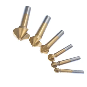 High Quality 90 Degree Chamfer Countersink Drill Bit Full Grinding Chamfering HSS Chamfer Drill Bit